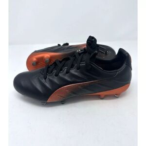 Puma King Platinum 21 FG AG Men 7/ Women 8 Black Soccer Cleats Men’s 106478-04